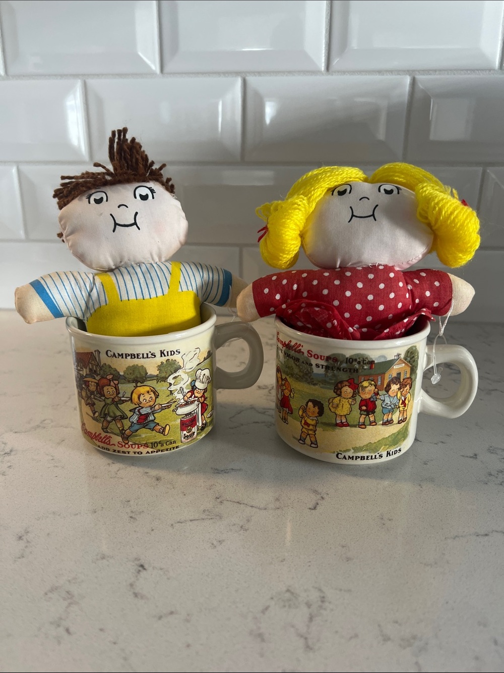 Campbell’s kids collector mugs